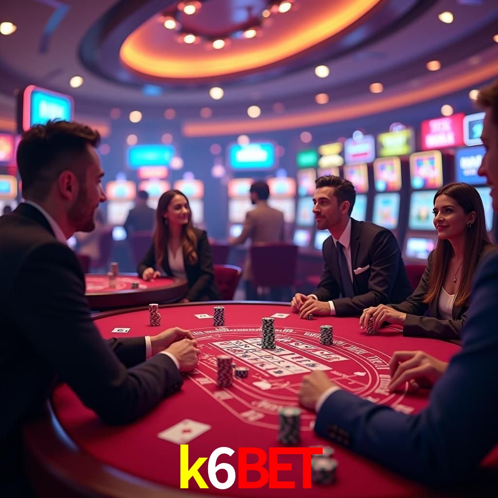 Mesa de Blackjack k6bet